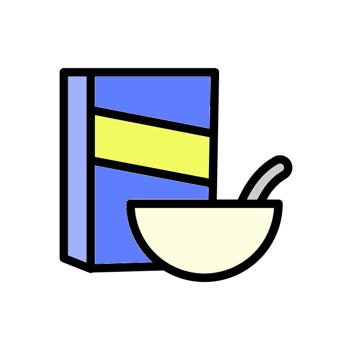 Breakfast cereal icon by Sneha Cecil from The Noun Project