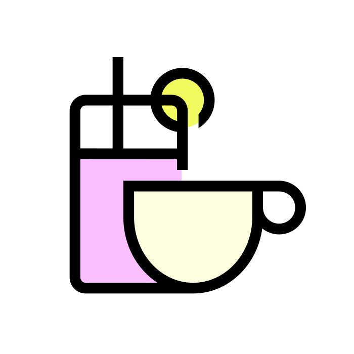 Coffee and drink logo by Ahmed Sadek from The Noun Project