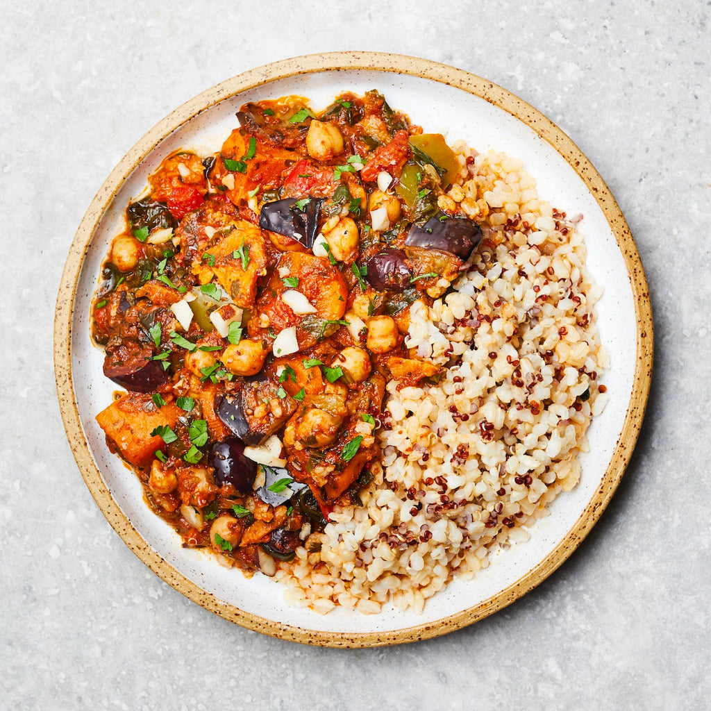 Field Doctor's Moroccan Chickpea Tagine meal